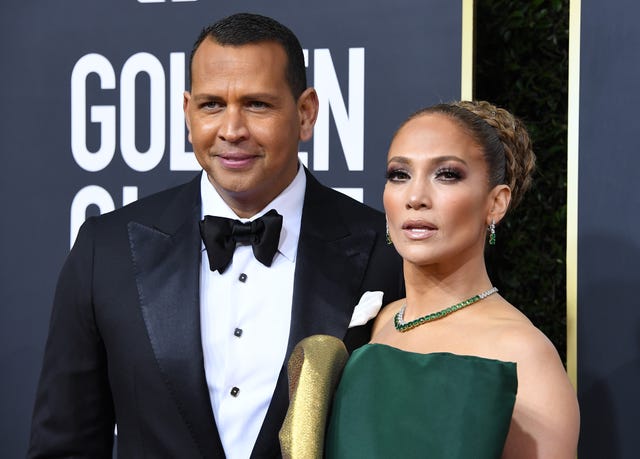 beverly hills, california   january 05 jennifer lopez and alex rodriguez arrives at the 77th annual golden globe awards attends the 77th annual golden globe awards at the beverly hilton hotel on january 05, 2020 in beverly hills, california photo by steve granitzwireimage