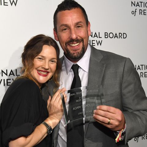 new york, new york   january 08  drew barrymore and adam sandler attend the national board of review annual awards gala at cipriani 42nd street on january 08, 2020 in new york city photo by kevin mazurgetty images for national board of review