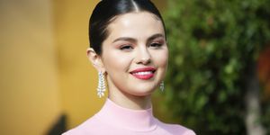 westwood, california   january 11 selena gomez attends the premiere of universal pictures dolittle at regency village theatre on january 11, 2020 in westwood, california photo by tibrina hobsonfilmmagic