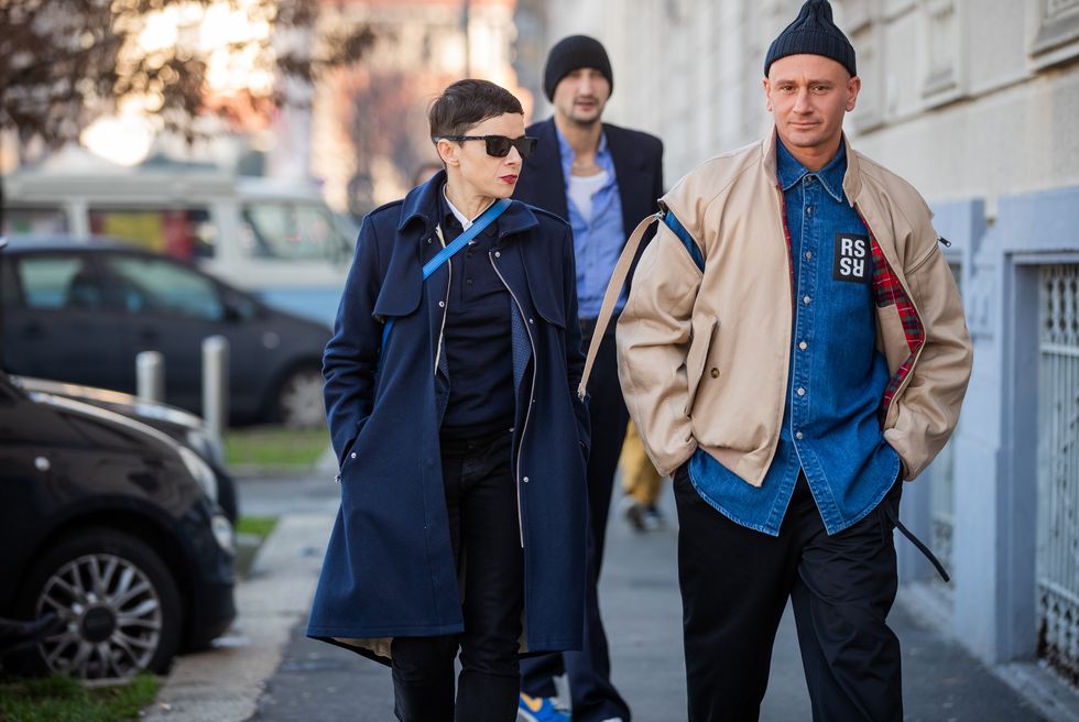 All The Best Milan Men's Fashion Week Street Style Comes In Pairs