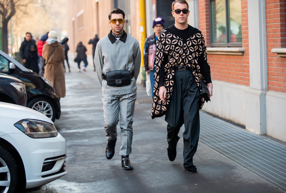 All The Best Milan Men's Fashion Week Street Style Comes In Pairs