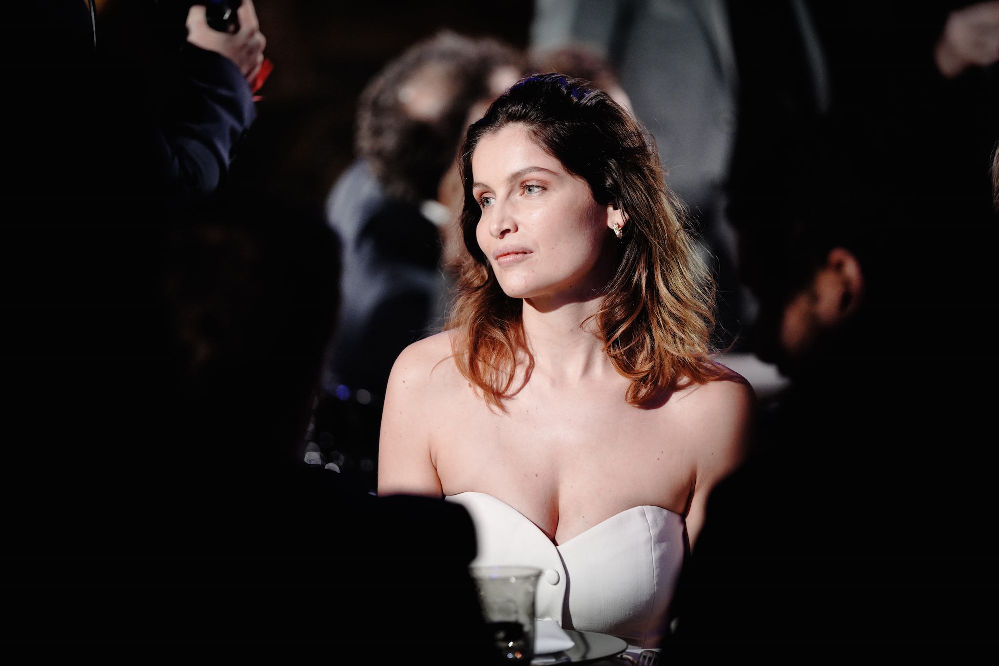 paris, france   january 13 editors note image has been digitally enhanced   laetitia casta attends the "cesar   revelations 2020" at petit palais ceremony on january 13, 2020 in paris, france photo by francois durandgetty images for the cesar