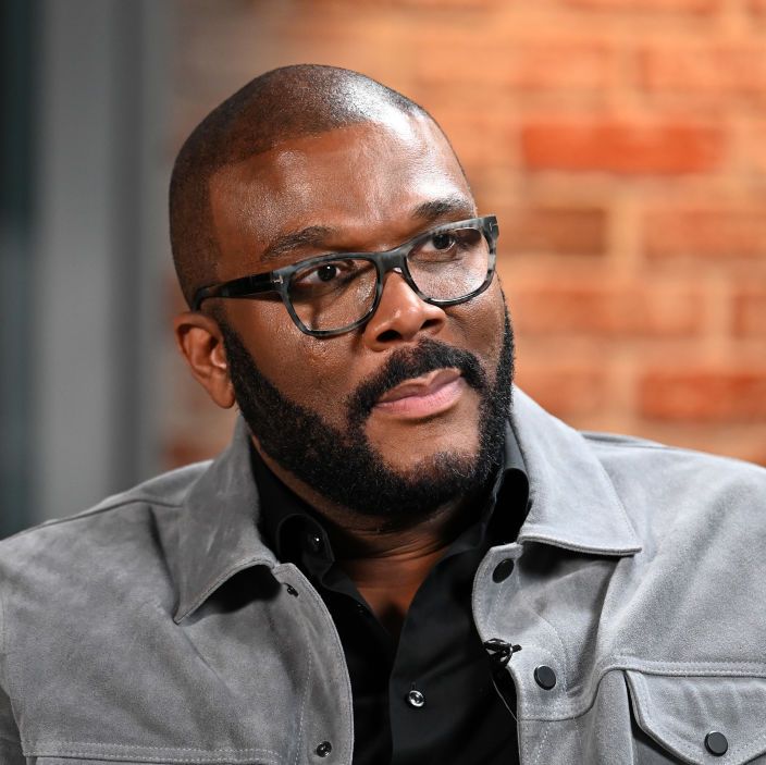 new york, new york   january 13 exclusive coverage actorproducer tyler perry visits linkedin studios on january 13, 2020 in new york city photo by slaven vlasicgetty images