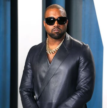 kanye west attends the 2020 vanity fair oscar party following the 92nd annual oscars at the wallis annenberg center for the performing arts in beverly hills on february 9, 2020 photo by jean baptiste lacroix  afp photo by jean baptiste lacroixafp via getty images