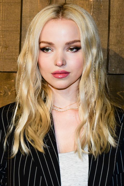 new york, ny   february 12  dove cameron attends the michael kors aw20 fashion show at american stock exchange on february 12, 2020 in new york city  photo by aurora rosepatrick mcmullan via getty images