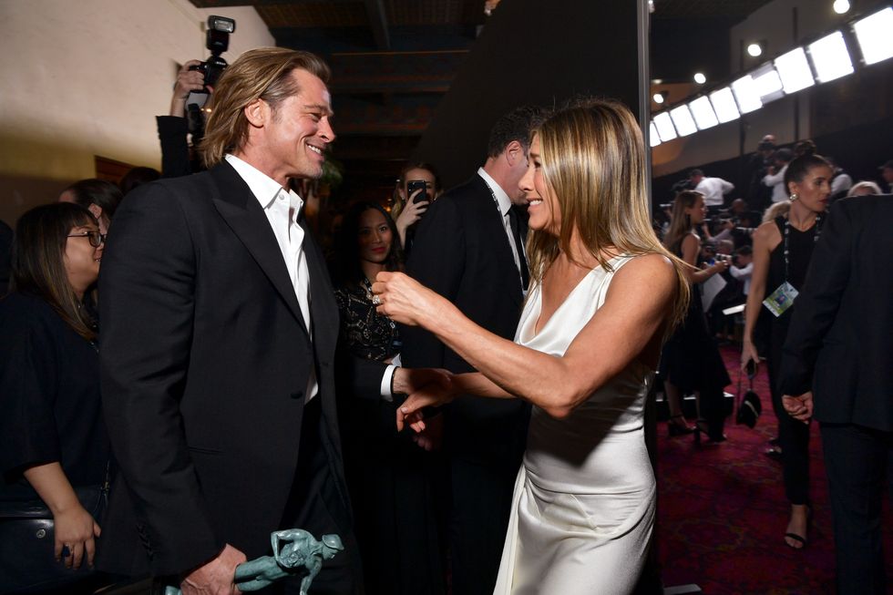 Brad Pitt - SAG Awards Jennifer Aniston
