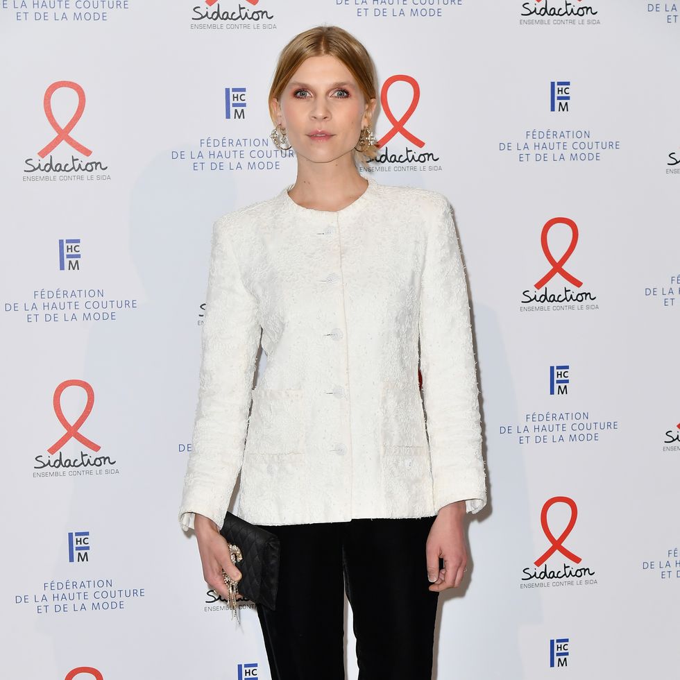 paris, france   january 23 clemence poesy attends sidaction gala dinner 2020 at pavillon cambon on january 23, 2020 in paris, france photo by dominique charriaugetty images