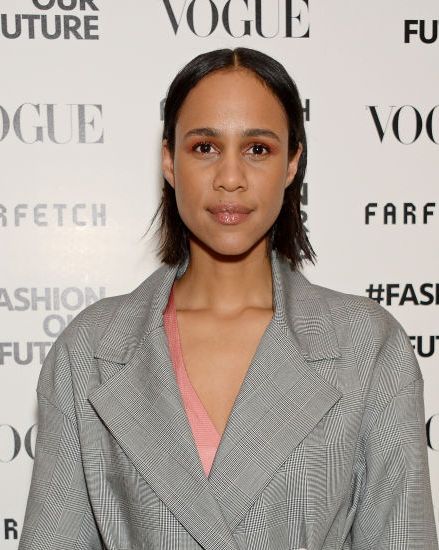 london, england   february 17    zawe ashton attends the fashion our future launch event at claridges hotel on february 17, 2020 in london, england fashionourfuture is a social media pledge campaign designed to change the way we consume fashion to help stop climate change photo by david m benettdave benettgetty images for mother of pearl