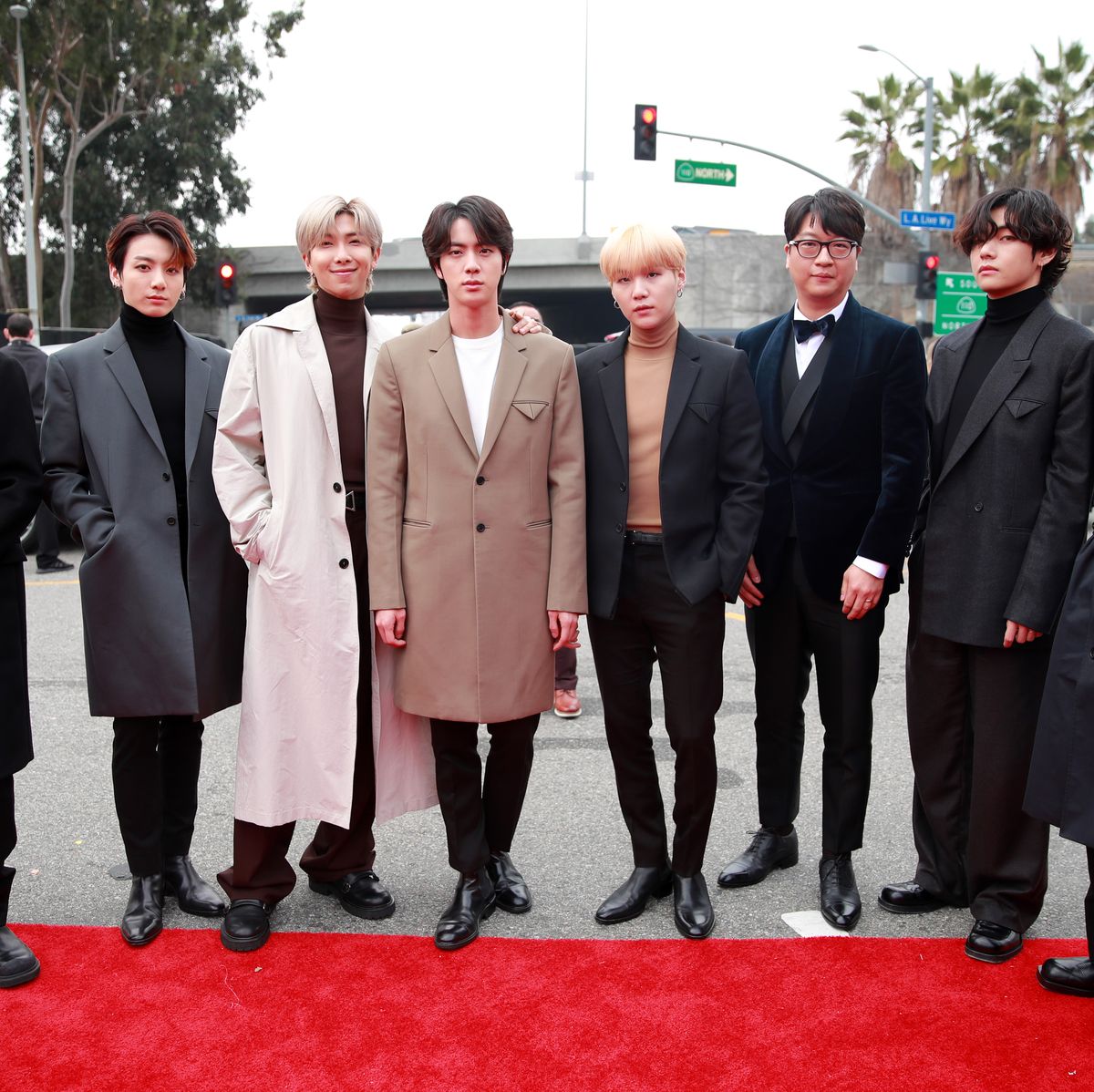BTS Grammy Awards Fashion