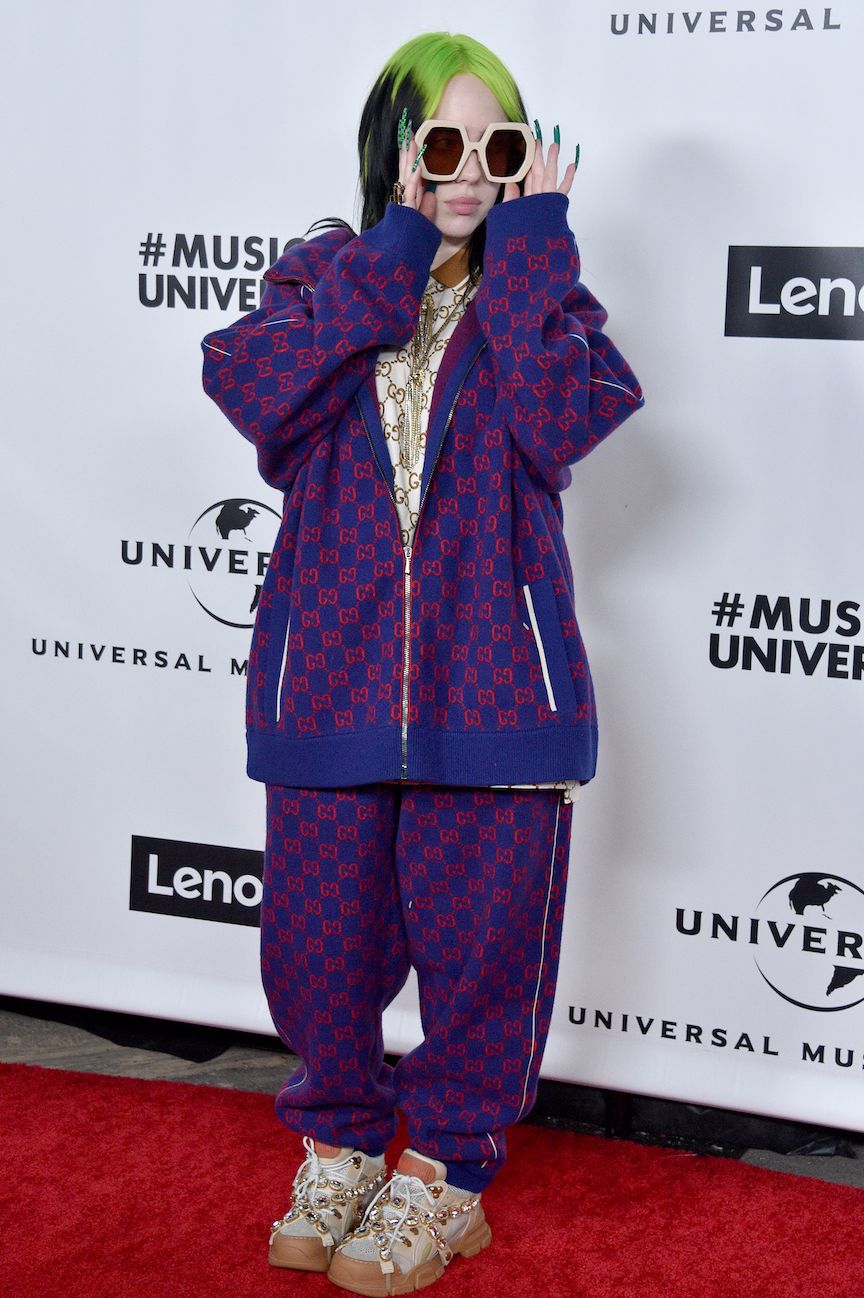 Billie Eilish Wears Ruby Snake Earrings to 2020 Grammys After-Party