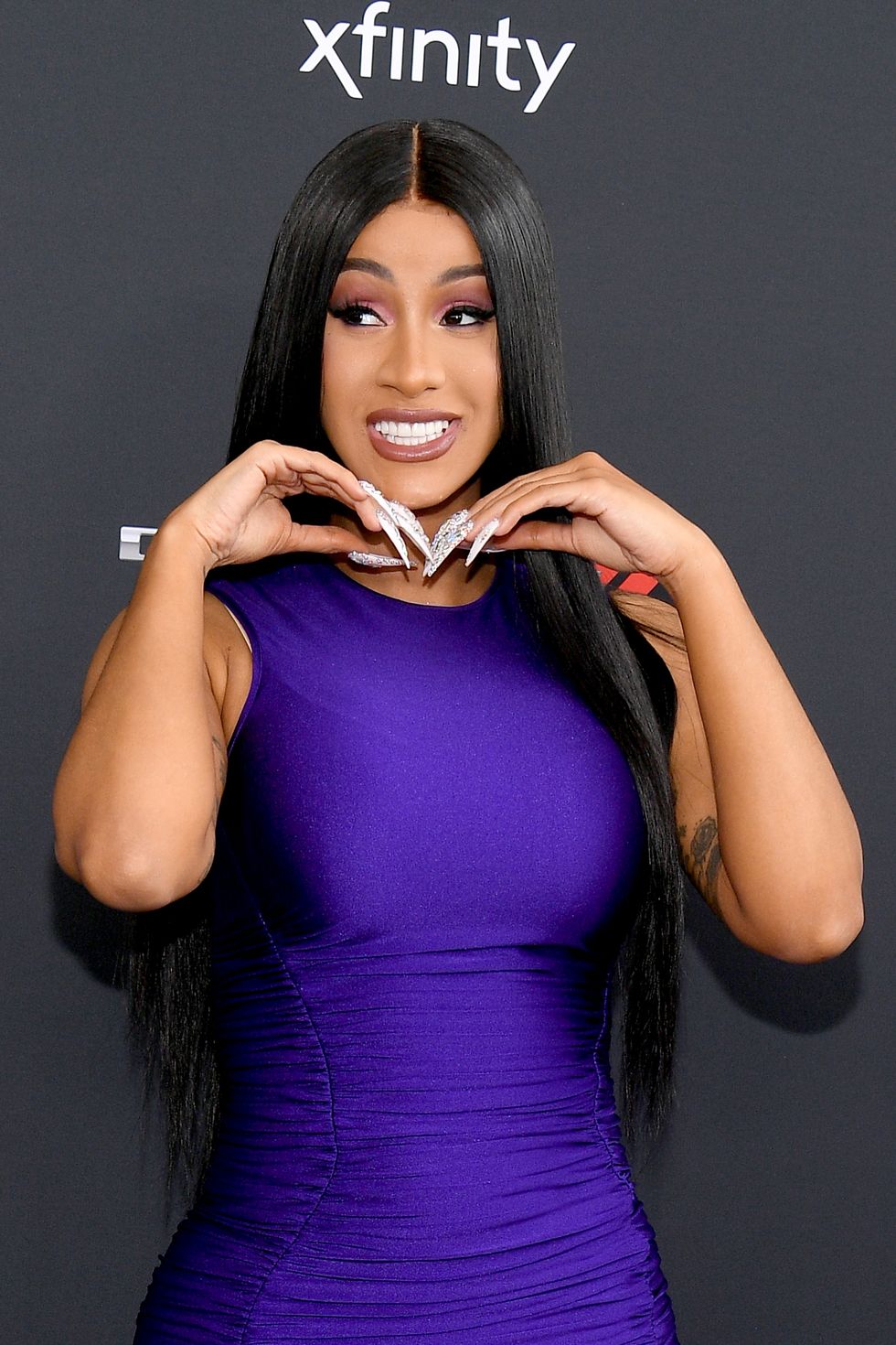 miami, florida   january 31 cardi b attends the road to f9 global fan extravaganza at maurice a ferre park on january 31, 2020 in miami, florida photo by dia dipasupilgetty images