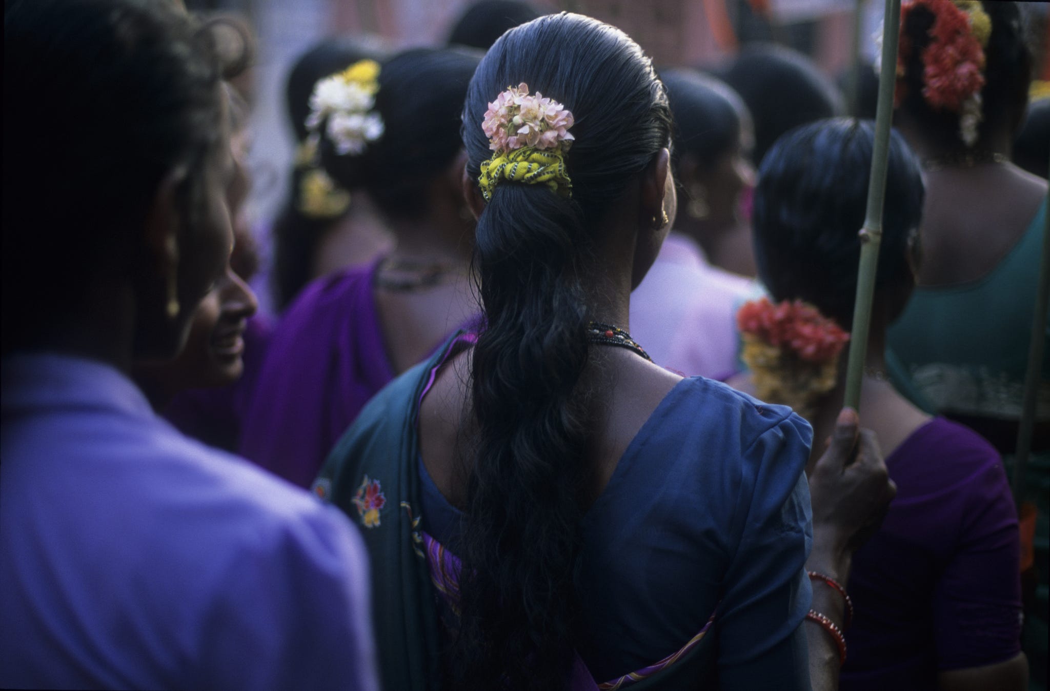 india   circa 1900  religious procession, gokarna in india  photo by veronique durrutygamma rapho via getty images