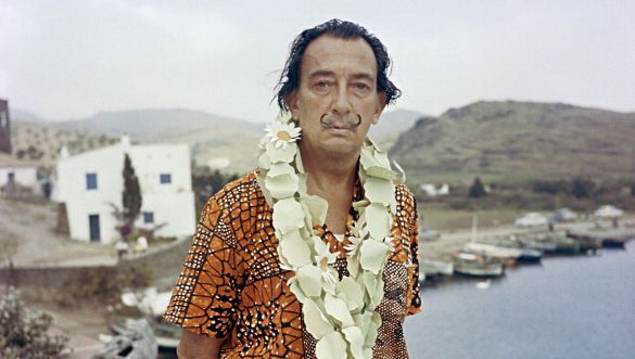 Salvador Dalí in Figueres, Spain.
