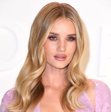 rosie huntington whiteley arrives at the tom ford aw20 show at milk studios