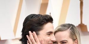 Timothee Chalamet photobombed Margot Robbie at the Oscars