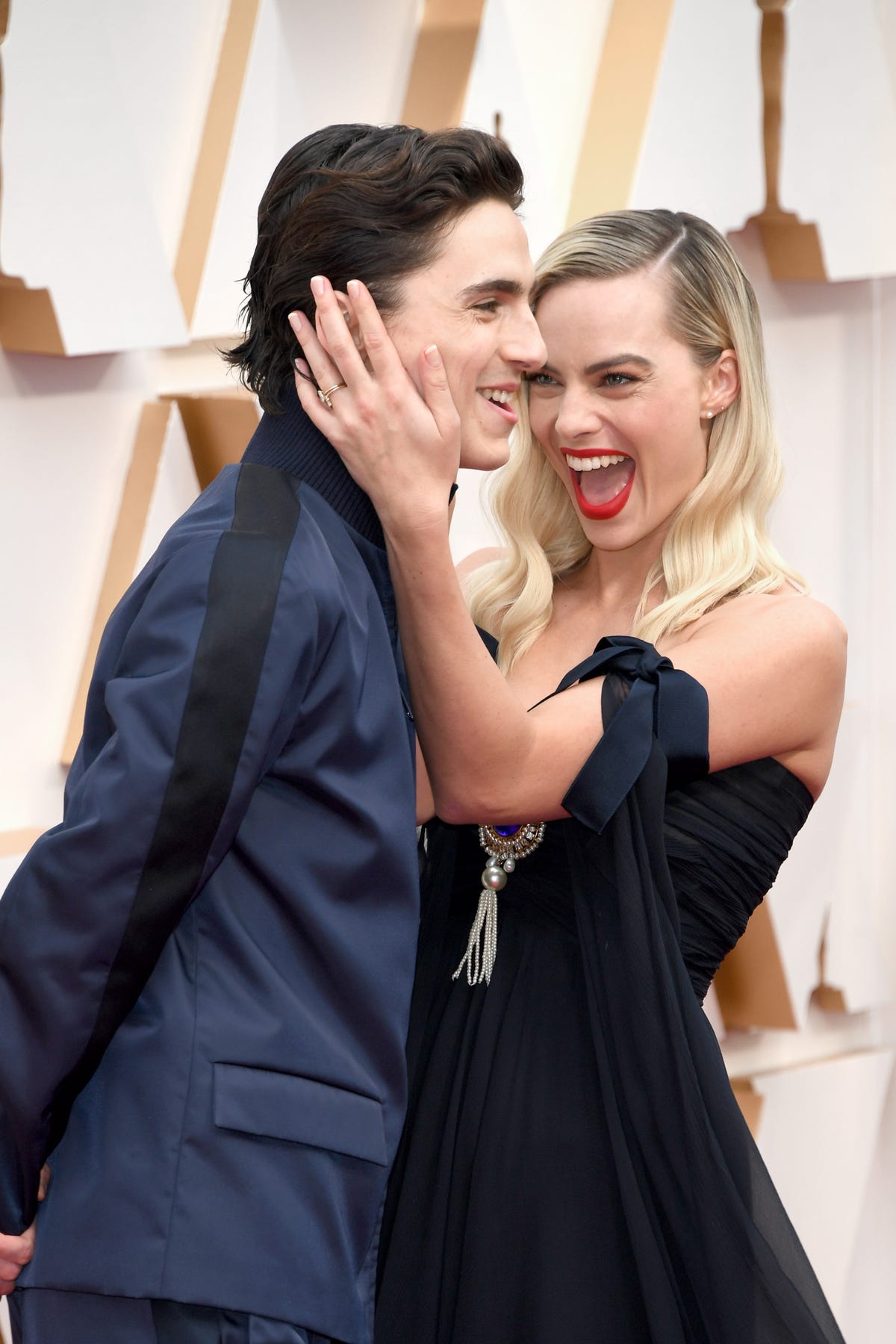 Timothee Chalamet's Margot Robbie Photobomb Brings Pure Joy