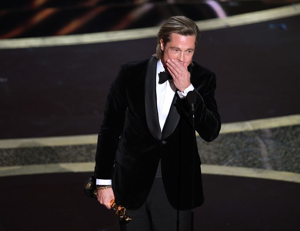 Oscars - Brad Pitt