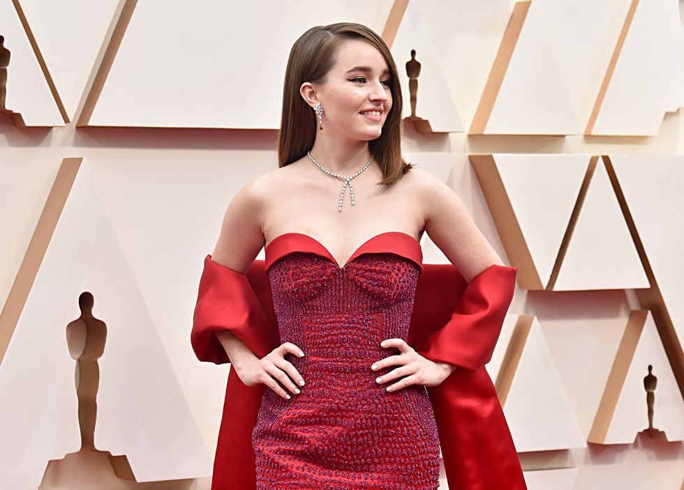 Kaitlyn Dever Sustainable Dress Oscars 2020