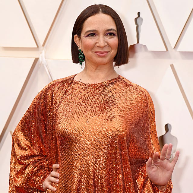 hollywood, california   february 09 maya rudolph attends the 92nd annual academy awards at hollywood and highland on february 09, 2020 in hollywood, california photo by jeff kravitzfilmmagic