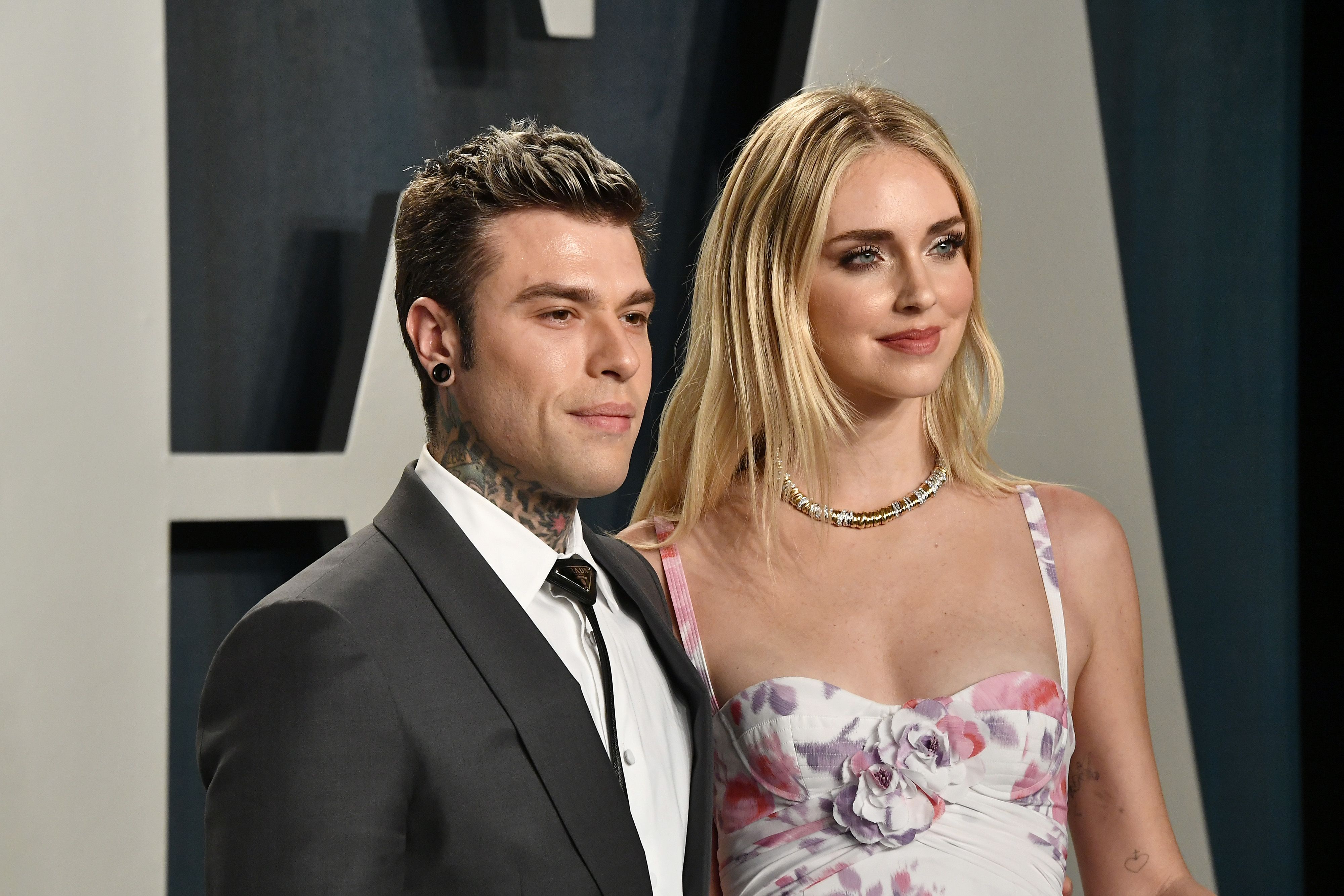 Chiara Ferragni e Fedez festeggiano il primo complimese di