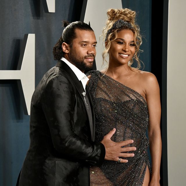 beverly hills, california   february 09 l r russell wilson and ciara attend the 2020 vanity fair oscar party hosted by radhika jones at wallis annenberg center for the performing arts on february 09, 2020 in beverly hills, california photo by frazer harrisongetty images