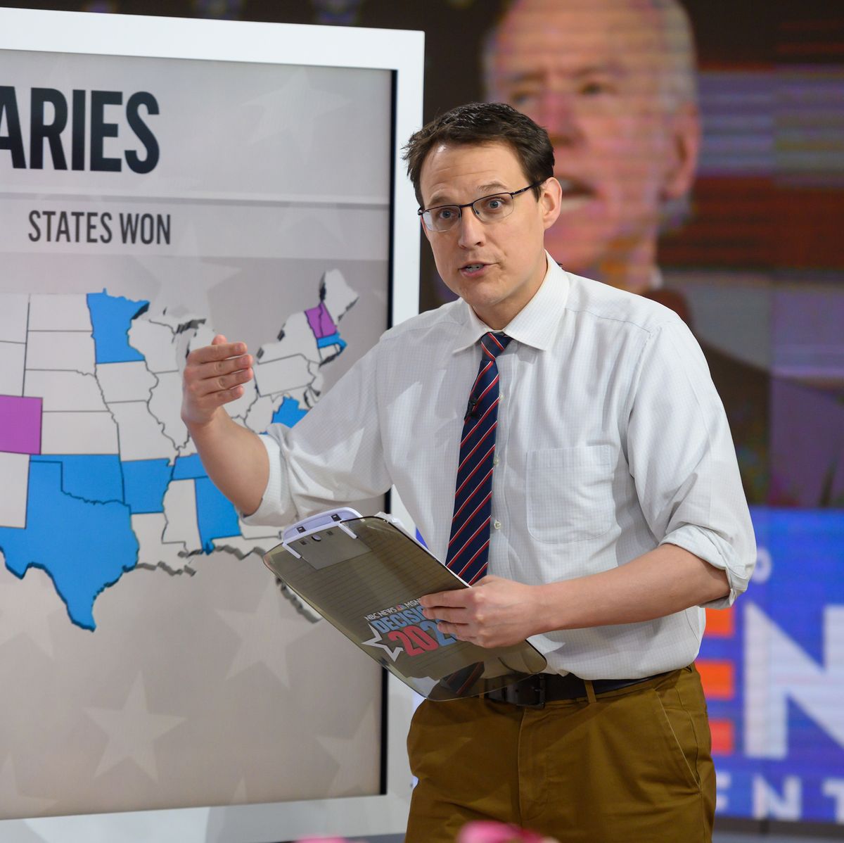 today    pictured steve kornacki on wednesday, march 4, 2020    photo by nathan congletonnbcnbcu photo bank