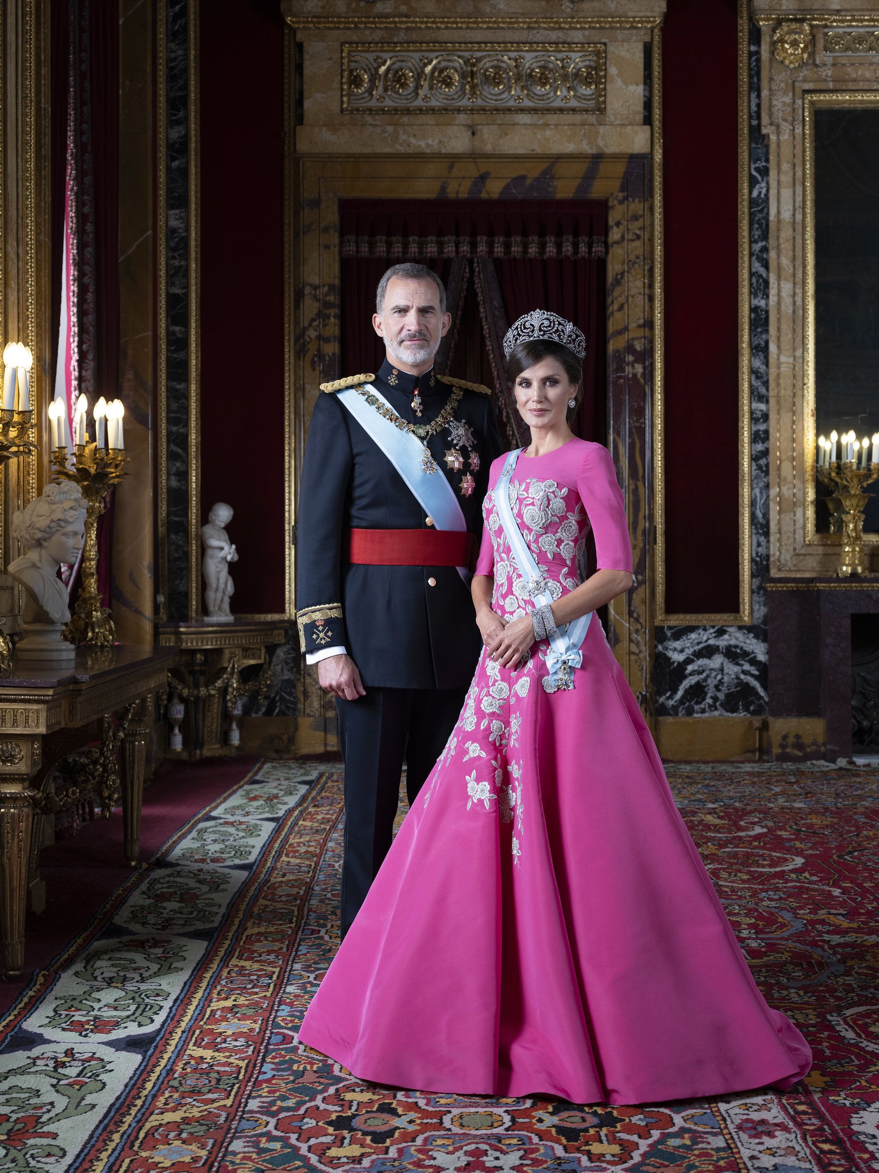 King Felipe VI of Spain, Queen Letizia of Spain, Princess Sofia