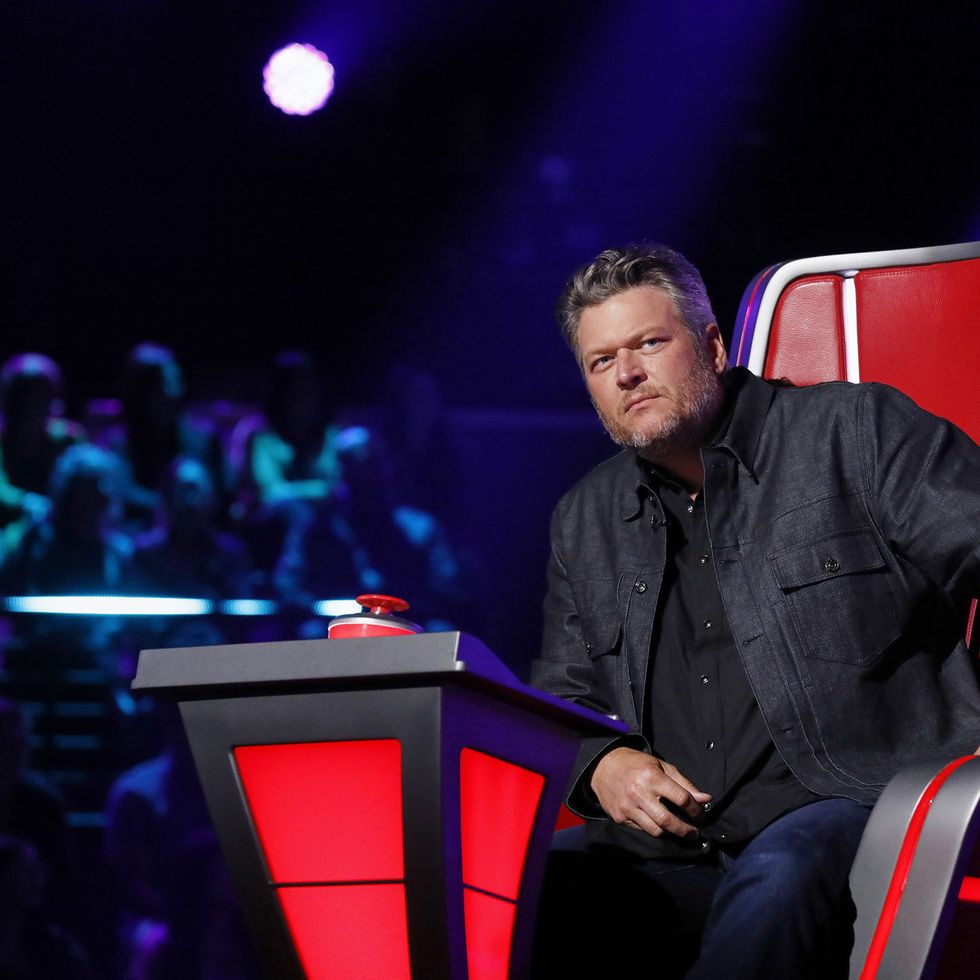the voice    blind auditions episode 1804    pictured blake shelton    photo by trae pattonnbcnbcu photo bank via getty images