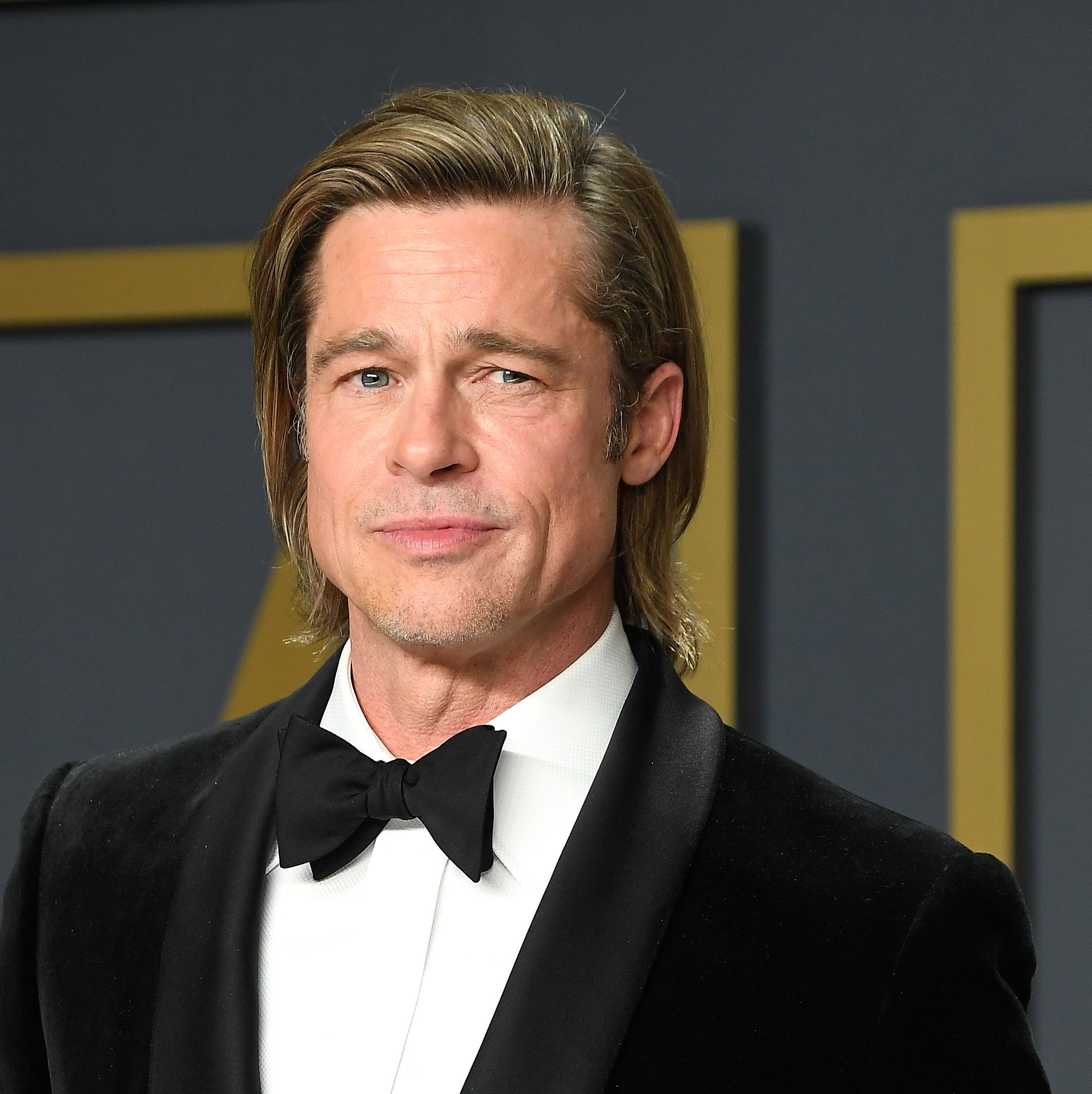 hollywood, california   february 09 brad pitt poses at the 92nd annual academy awards at hollywood and highland on february 09, 2020 in hollywood, california photo by steve granitzwireimage