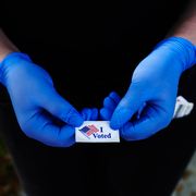Voters head to the polls to vote in Florida's primary despite the COVID-19 virus.
