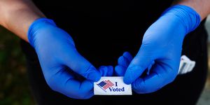 Voters head to the polls to vote in Florida's primary despite the COVID-19 virus.