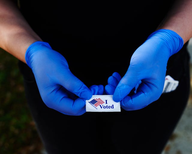 Voters head to the polls to vote in Florida's primary despite the COVID-19 virus.