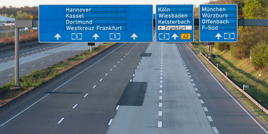 Germany's Autobahn under Coronavirus Feels Like the '60s Again