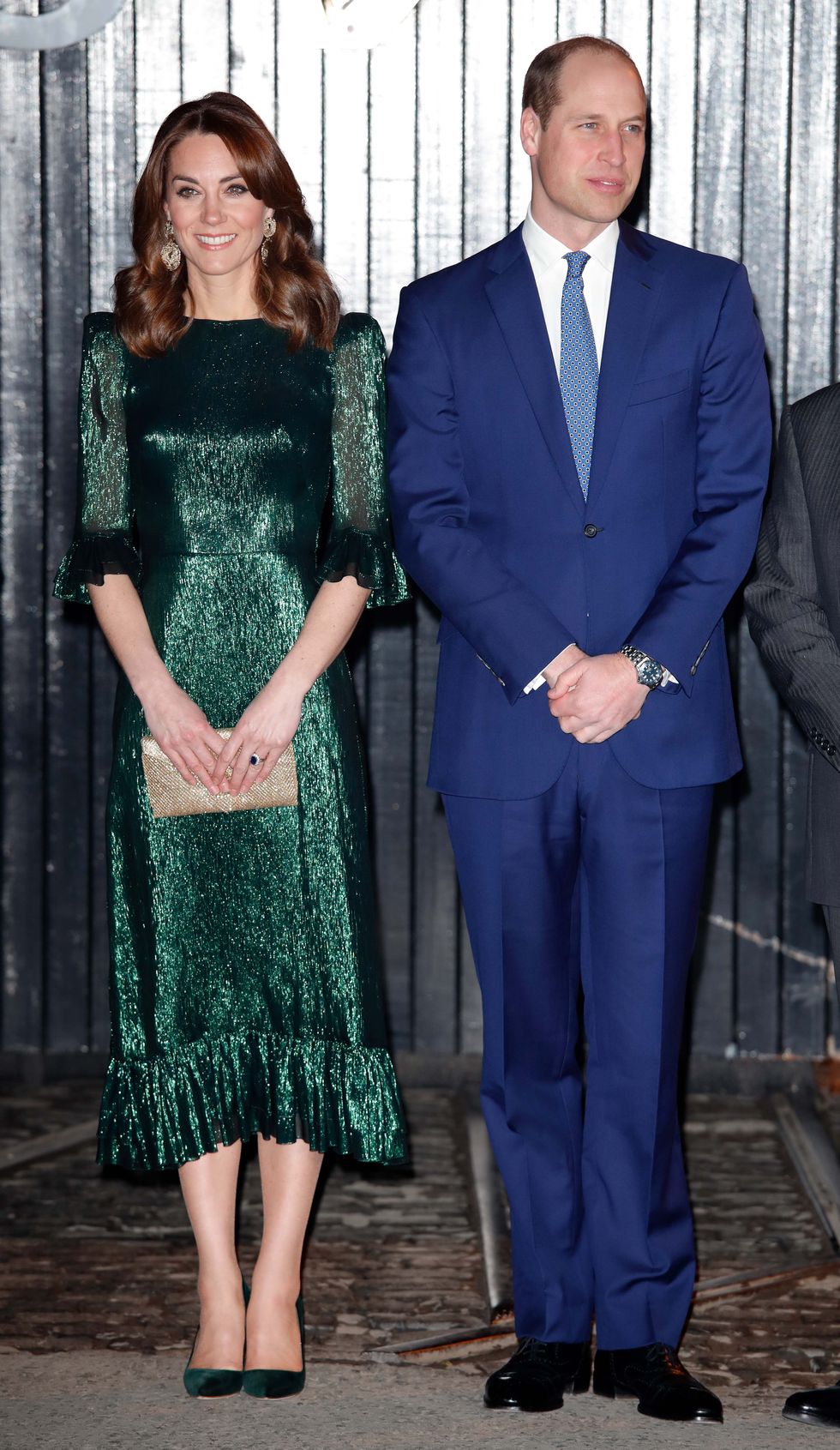 Kate Middleton shines in sparkly green dress for Ireland visit