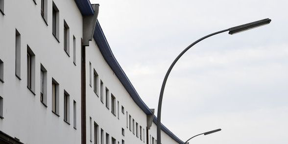 16 april 2020, berlin houses of the large housing estate weiße stadt in the berlin district of reinickendorf the residential area is a settlement of berlin modernism and unesco world heritage since 2008 photo britta pedersendpa zentralbildzb photo by britta pedersenpicture alliance via getty images