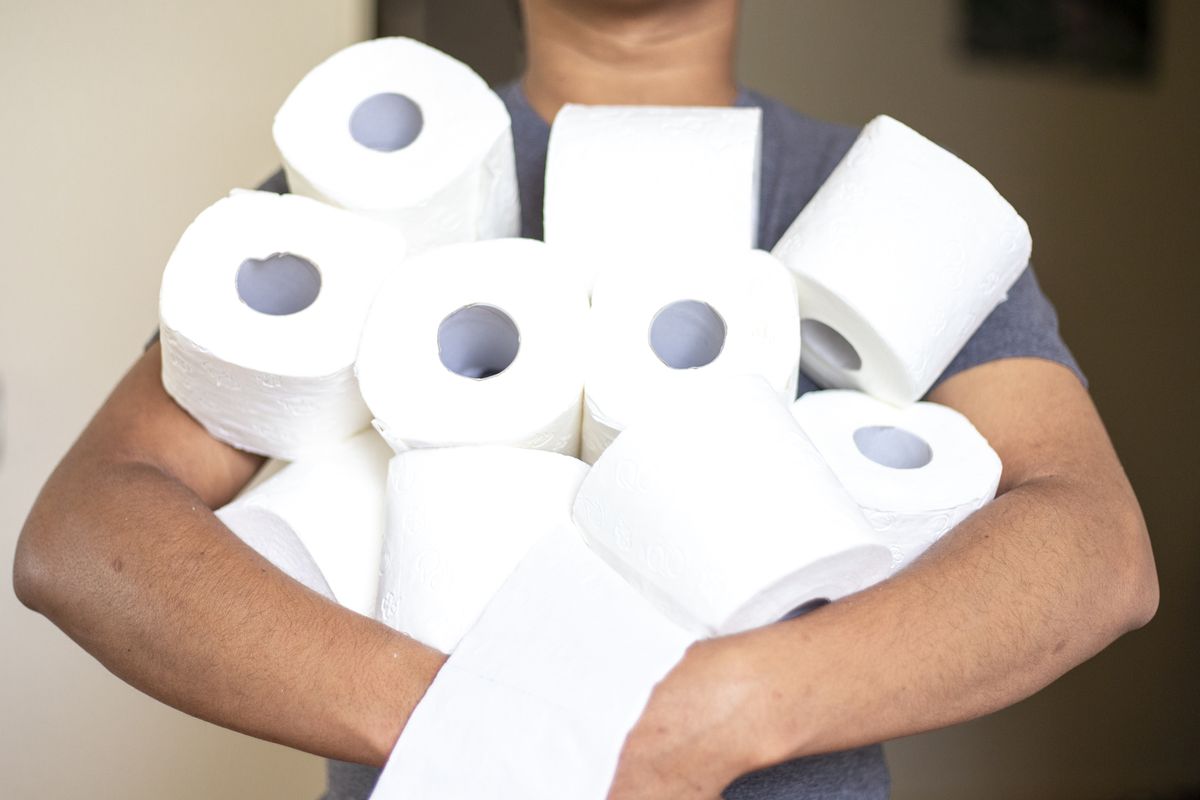 Male Carry Toilet Paper