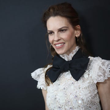 hollywood, california march 09 hilary swank attends the premiere of universal pictures the hunt at arclight hollywood on march 09, 2020 in hollywood, california photo by tommaso boddifilmmagic