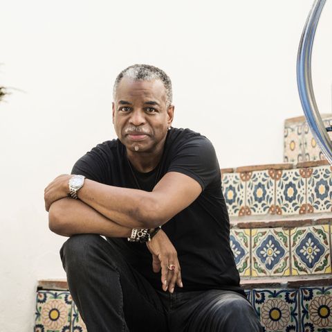 los angeles, ca   april 28, 2020 actor, director and podcaster levar burton poses for a portrait outside of his home on tuesday afternoon credit emily berl for the washington post via getty images