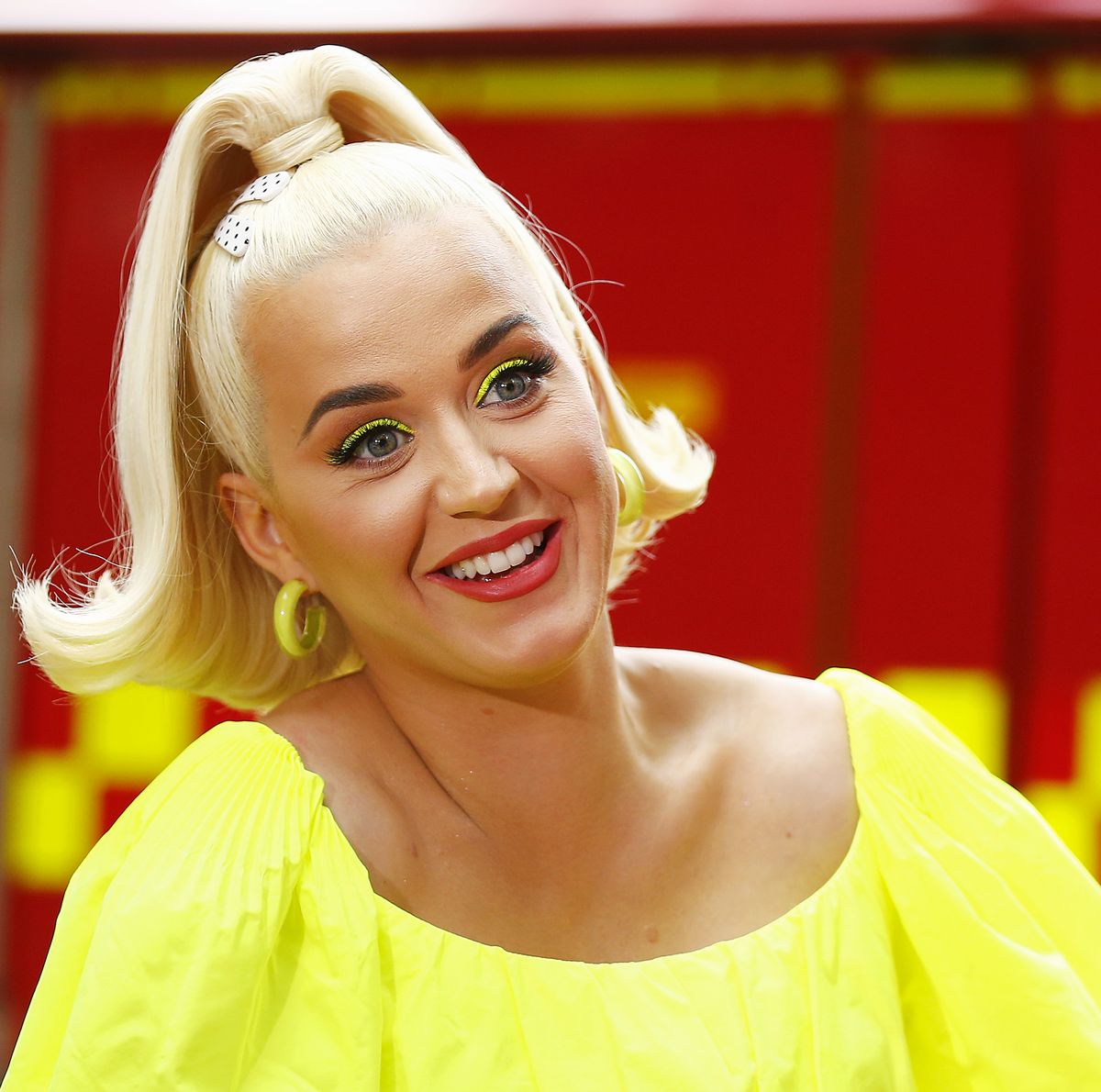 bright, australia   march 11 katy perry speaks to media on march 11, 2020 in bright, australia the free fight on concert was held for for firefighters and communities recently affected by the devastating bushfires in victoria photo by daniel pockettgetty images