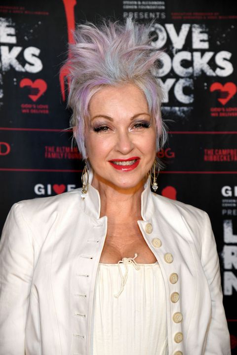 new york, new york   march 12 cyndi lauper attends the fourth annual love rocks nyc benefit concert for gods love we deliver at beacon theatre on march 12, 2020 in new york city photo by kevin mazurgetty images for gods love we deliver