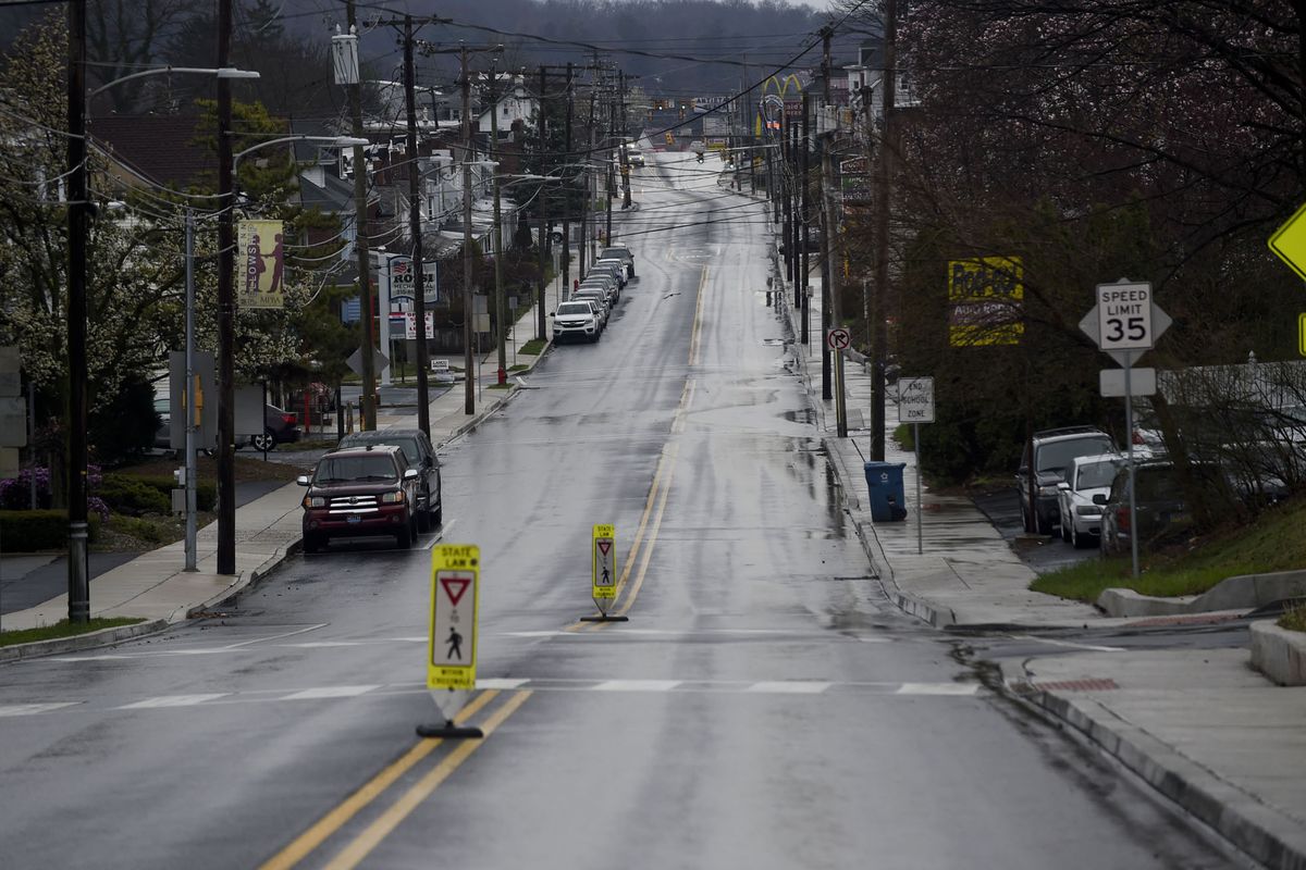 Gov. Tom Wolf's Stay-at-home Order Clears Streets And Highways"n