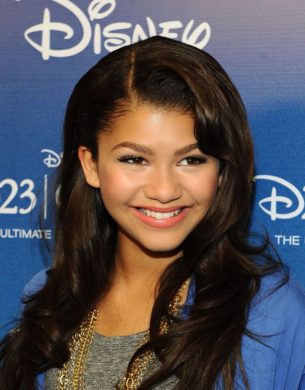 anaheim, ca   august 21  actress zendaya coleman arrives for the "shake it up" panel during disney's d23 expo 2011 at the anaheim convention center on august 21, 2011 in anaheim, california  photo by michael bucknergetty images