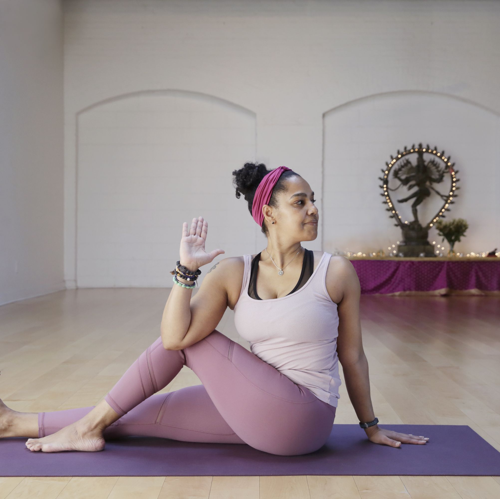 At Home Yoga for Beginners.