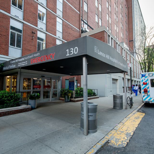 new york, new york   may 16  a view of the lenox hill hospital emergency room entrance on may 16, 2020 lenox hill hospital in new york city covid 19 has spread to most countries around the world, claiming over 313,000 lives with over 47 million infections reported photo by roy rochlingetty images