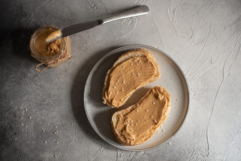 sandwich de mantequilla de cacahuete