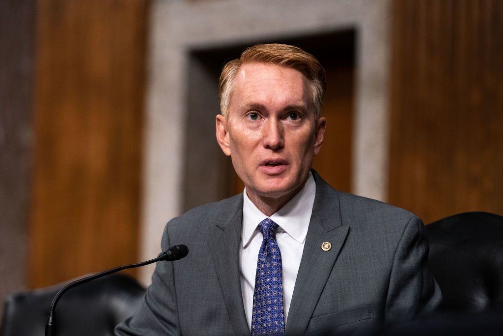 washington, dc   september 16  sen james lankford r ok, speaks during a hearing of the senate appropriations subcommittee reviewing coronavirus response efforts on september 16, 2020 in washington, dc  photo by anna moneymaker poolgetty images