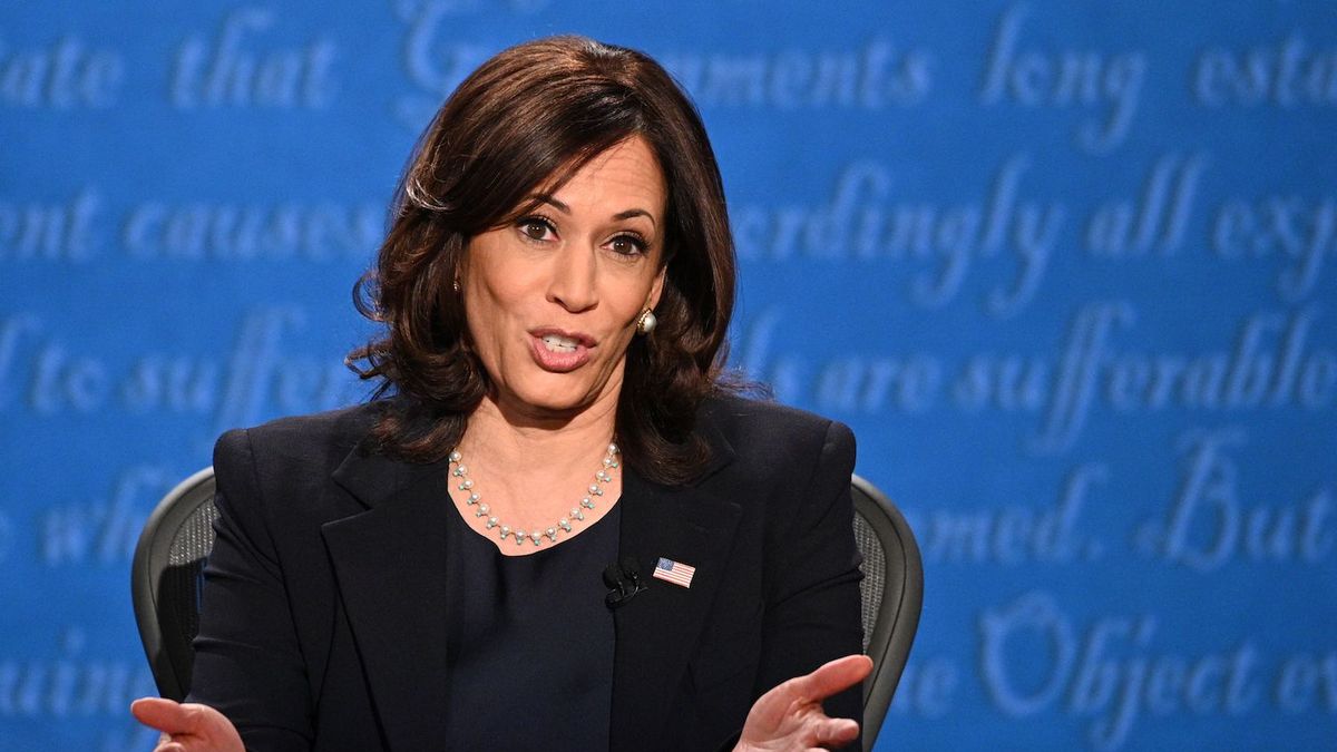 Harris pays tribute to Black women in 1st speech as Vice President
