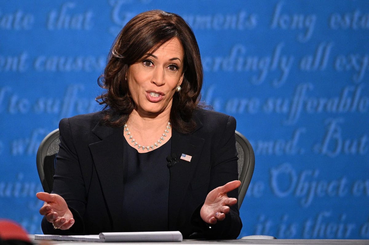 Harris pays tribute to Black women in 1st speech as Vice President