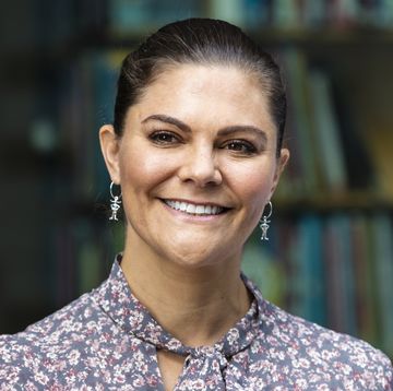stockholm, sweden october 08 crown princess victoria of sweden attends an inauguration ceremony for a sculpture of swedish childrens book author astrid lindgren at the astrid lindgren childrens hospital on october 8, 2020 in stockholm, sweden photo by michael campanellagetty images