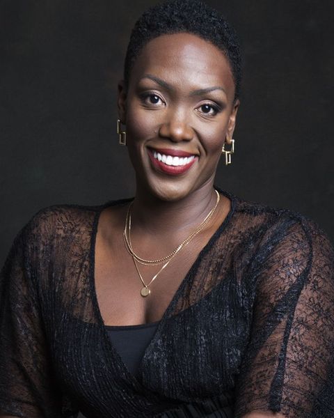 los angeles, california   october 21 carolyn michelle smith poses for a portrait at the 16th annual oscar qualifying hollyshorts film festival on november 6, 2020 in los angeles, california photo by michael bezjiangetty images for hollyshorts studios llc
